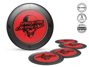 Hub Cap Sticker Style Thrust Burst